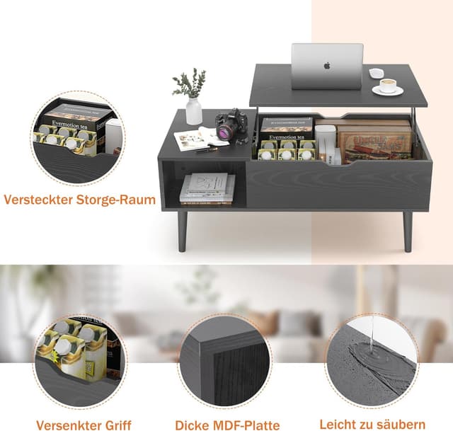 Thumbnail 6 de Sweetcrispy Couchtisch, 100 x 50 cm