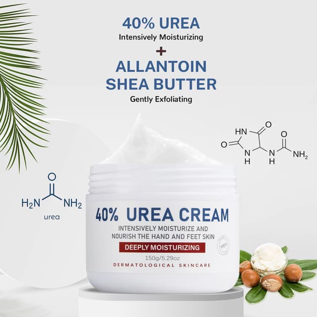 Detalle 2 de OUKEYA Urea-Creme 40% für Füße und Hände