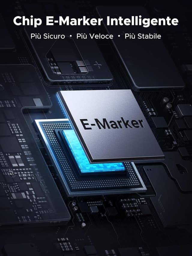 Detalle 1 de UGREEN USB4 80 Gbps 1 m Cavo video