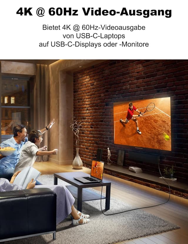 Thumbnail 3 de CAKOBLE Cavo USB Type‑C 3 m 240W 20 Gbps per laptop e smartphone