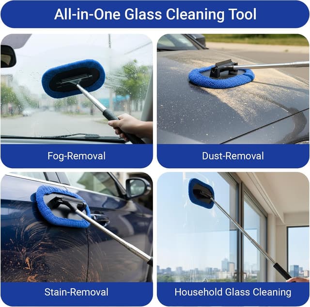 Detalle de Bafeil 10-piece Car Detailing Kit with extendable windscreen cleaner tool