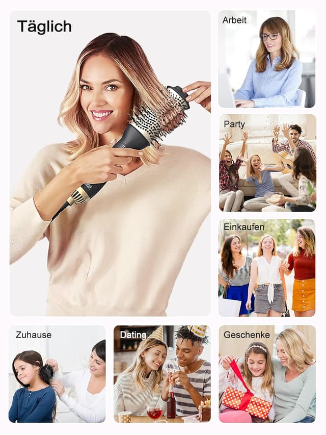 Thumbnail 4 de LANDOT Profi-Styling Warmluftbürste