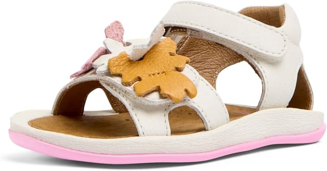 Detalle de Camper Baby Girl’s Bicho K800588 Strap in Natural White