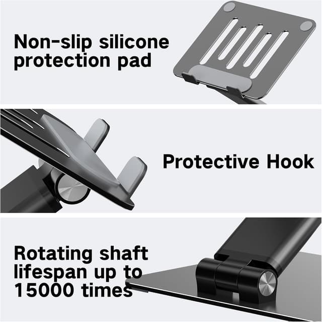 Detalle 2 de Tonmom laptop stand, adjustable ergonomic stand