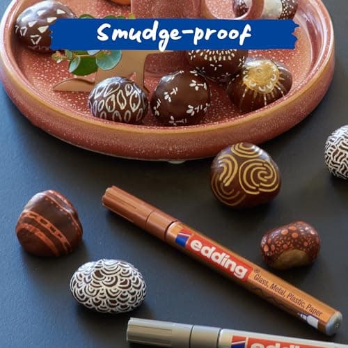 Thumbnail 5 de edding 780 marcador metálico 5 unidades, punta 0,8 mm ✏