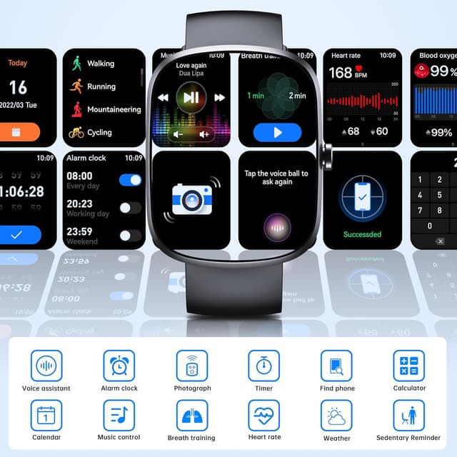 Thumbnail 3 de OUKITEL 1.91" HD Smart Watch