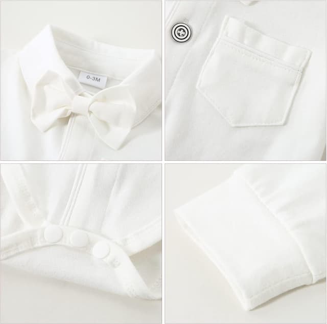 Thumbnail 2 de Amissz Baby Jungen Gentleman Anzug 0-18 Monate