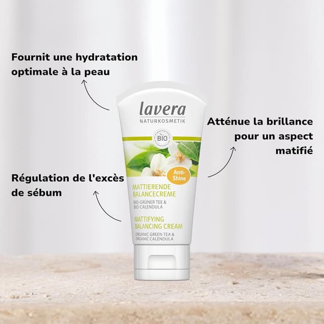 Thumbnail 1 de lavera Crème Equilibrant Matifiant 50 ml