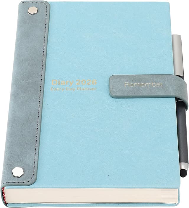 Detalle de Agenda 2026 A5 giorno per pagina, 21x15 cm