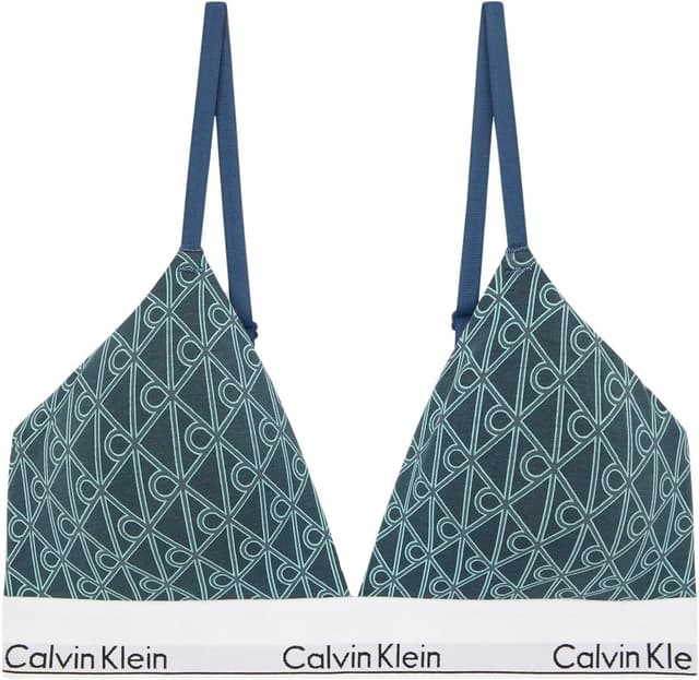 Detalle de Calvin Klein Women’s Lightly Lined Plunge Triangle Bralette