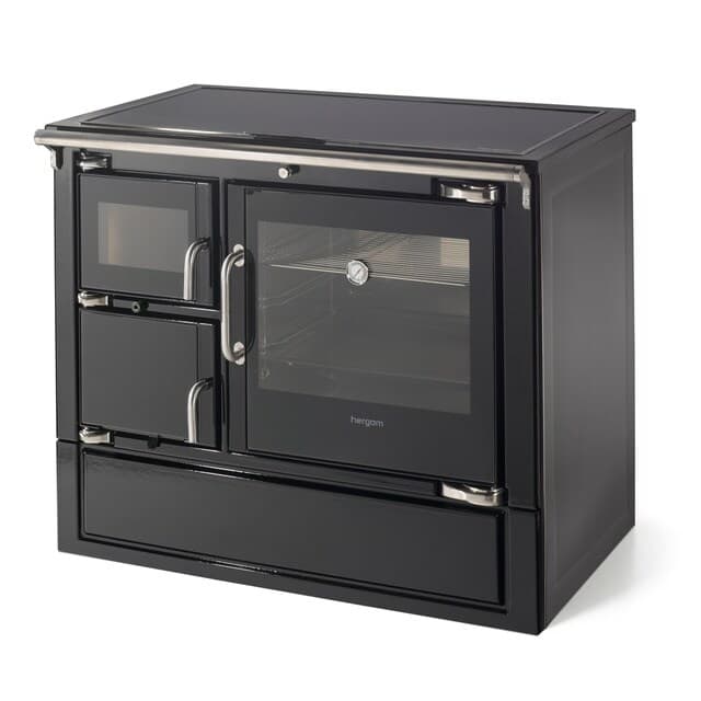Detalle de Hergom Eclecsys 100 cocina leña 100 cm, 8-11 kW