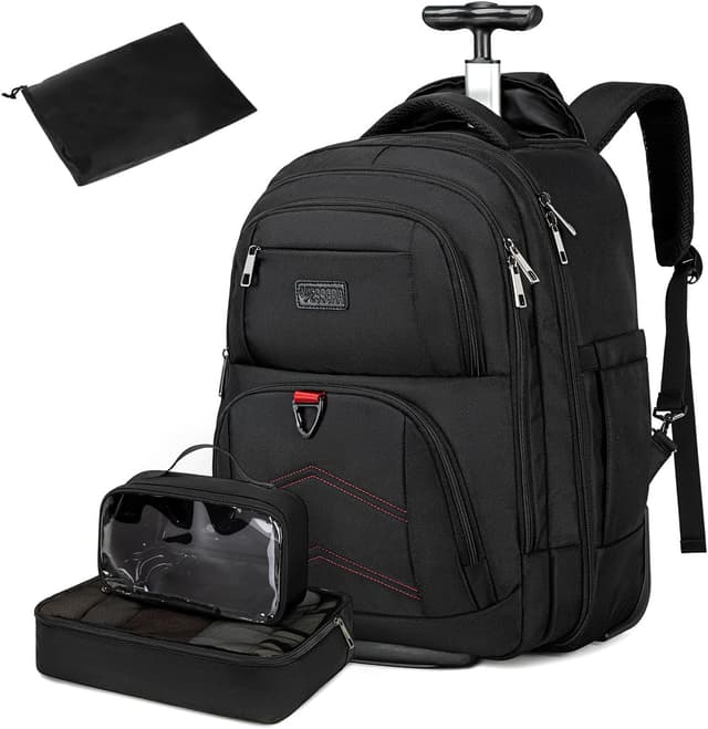 Imagen de Vessgra Rolling Backpack 45L wheeled luggage backpack en OfertitasTOP