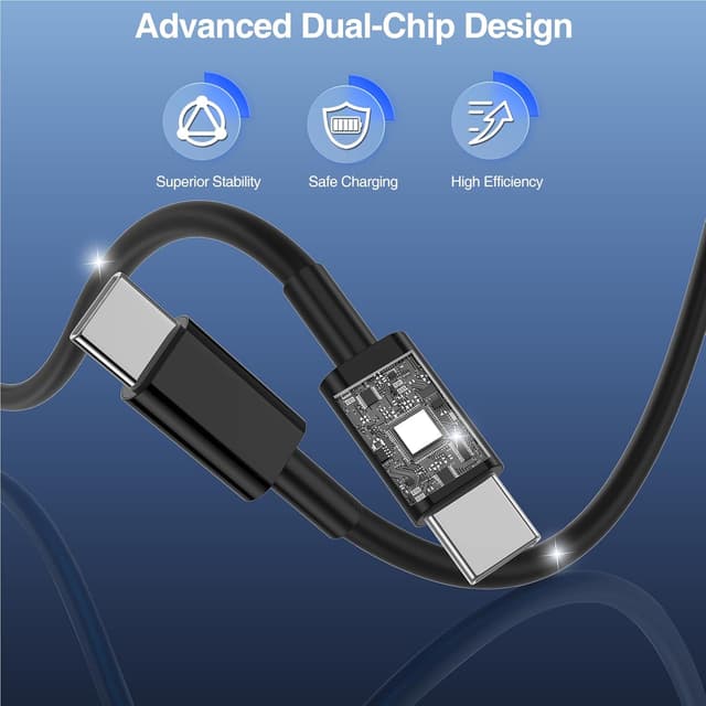 Thumbnail 5 de 45W Super Fast Charger 2-Pack with 10ft Type-C Cable