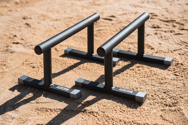 Detalle de Parallele Parallettes calisthenics, 40x20x30