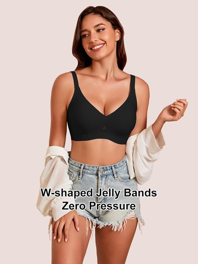 Thumbnail 4 de COCOMARTS Jelly Bras Wireless Push Up Bra