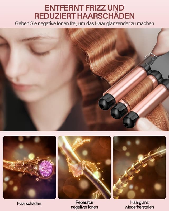 Thumbnail 1 de YICAIZI Ferro arricciacapelli 25 mm 💇♀