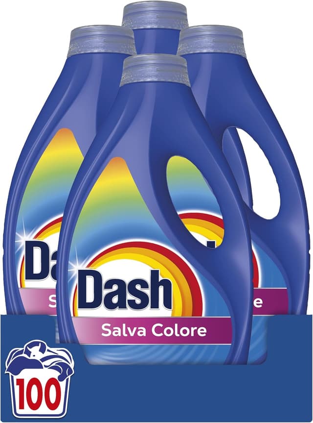 Imagen de Dash Detersivo Liquido Lavatrice 100 lavaggi en OfertitasTOP