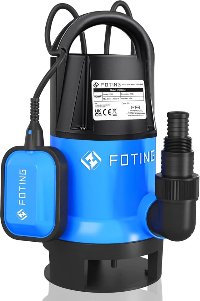 Detalle de 900W submersible water pump 14000 L/H
