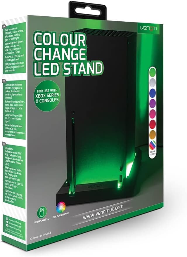 Thumbnail 6 de Venom LED light-up console stand Xbox Series X