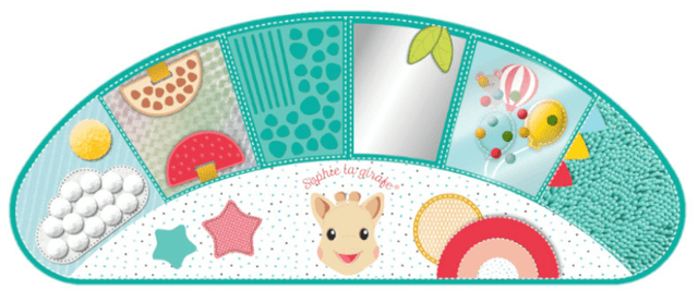 Detalle de Sophie la Girafe Camino de desarrollo táctil