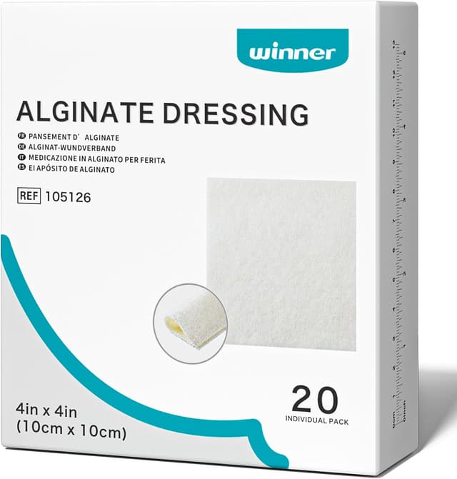 Imagen de Winner Medical Calcium Alginate Dressing 10x10 cm en OfertitasTOP