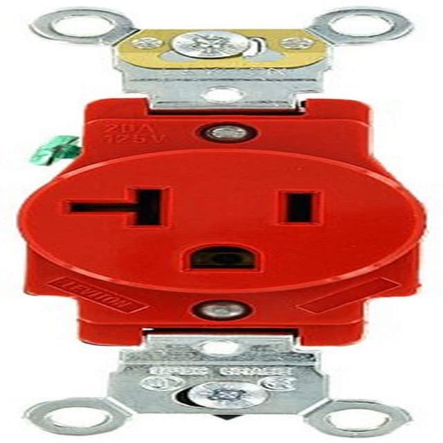 Detalle 2 de Leviton 20-Amp Industrial Outlet ⚡