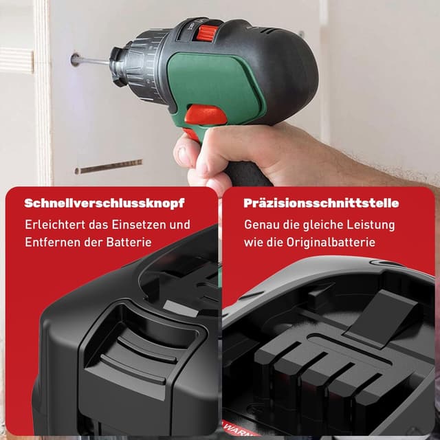 Thumbnail 5 de 18V 5.0Ah Ersatzakku für Bosch 18V Geräte