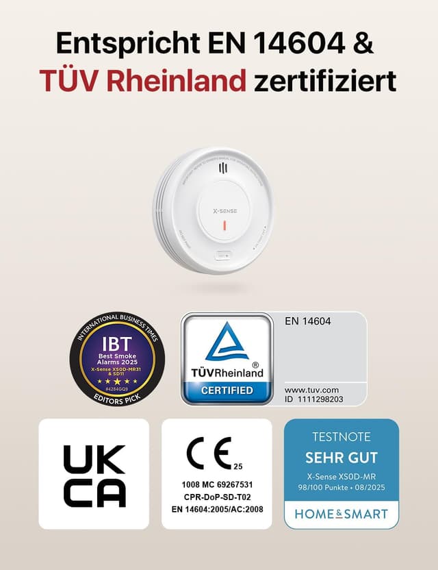 Thumbnail 1 de X-Sense XS0D-MR61 Rauchmelder mit WLAN