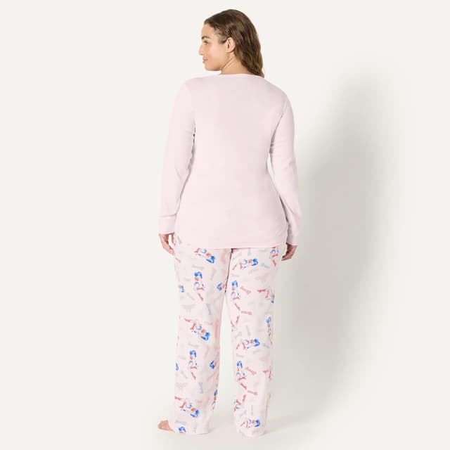 Thumbnail 6 de Amazon Essentials Damen Schlafanzug-Schlafsets aus Flanell – bequemes 2‑Teile-Set