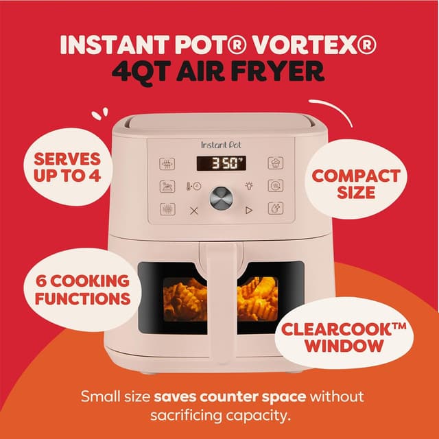 Thumbnail 1 de Instant Pot VORTEX 4Qt Mini Air Fryer