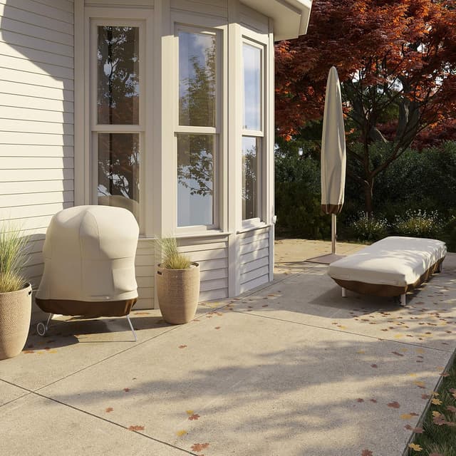 Detalle 2 de Copertura ombrellone beige 193 cm Amazon Basics