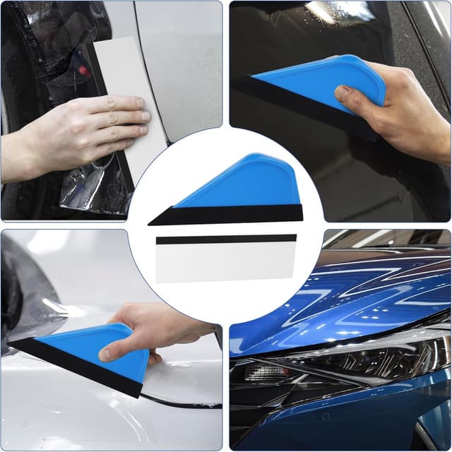 Thumbnail 6 de AiQInu Rakel-Set für Folie (7-teilig) mit Filzrakel, Präzisionsmesser und 5 Klingen