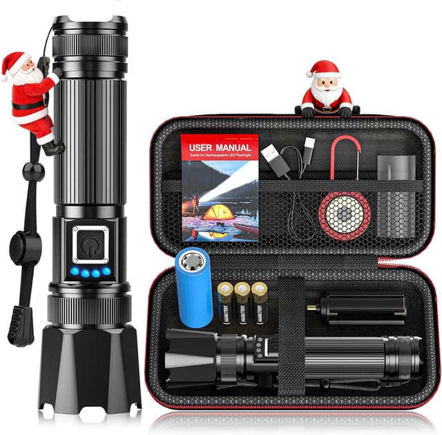 Detalle de Taschenlampe XHP70.2 1.000.000 Lumen LED 🔦