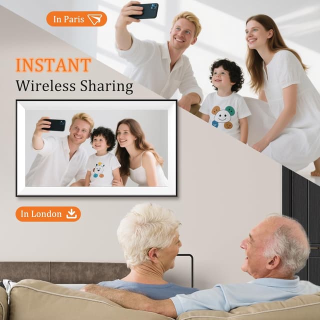 Detalle 2 de Hesmor 15.6 Inch Digital Photo Frame 32GB