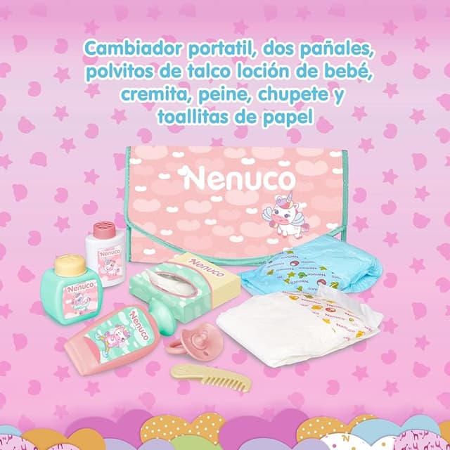 Detalle de Nenuco NFN29000 Bolsita cambiador 2 años 😊