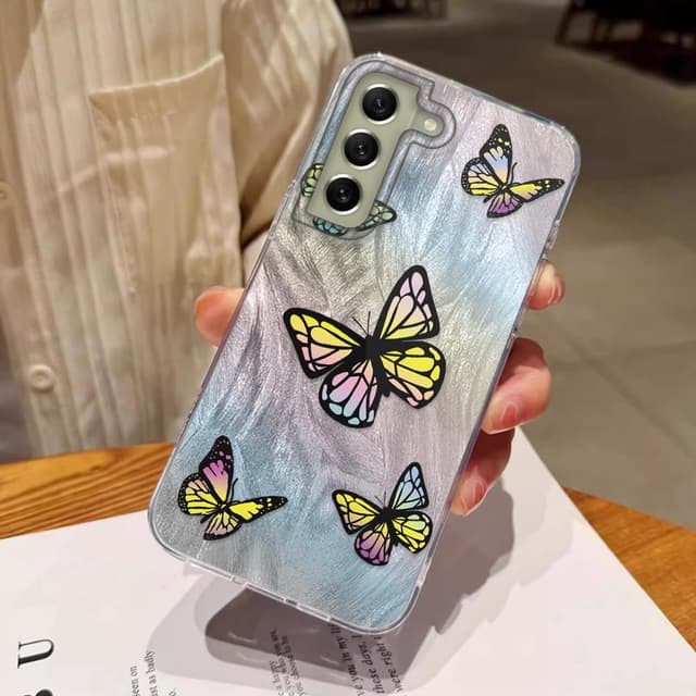 Thumbnail 6 de Tedyhulle Hülle für Samsung Galaxy S22 Plus – dünne TPU-Softcase mit buntem Schmetterlingsmuster