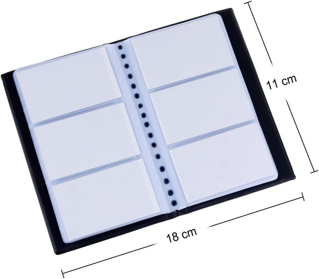 Detalle de Zacro Visitenkartenmappe 240 Karten