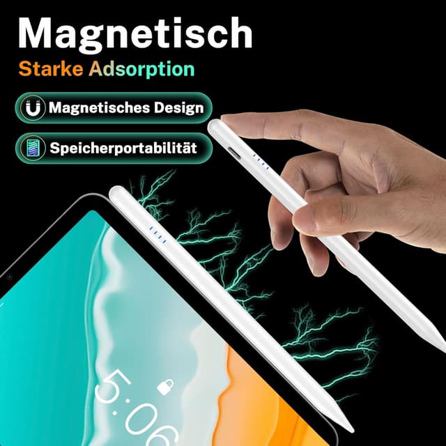 Detalle de Tablet Pen Digital Stylus for Touch Screens (Magnetic Rechargeable) for iPhone & Android