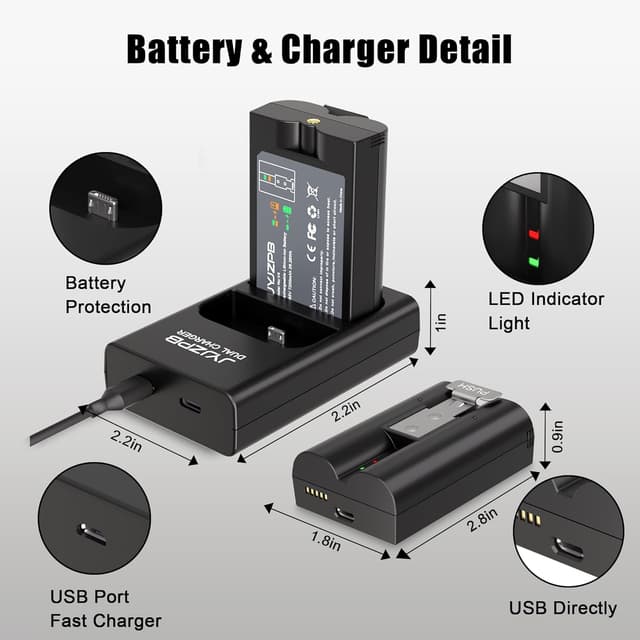 Detalle de 7200mAh JYJZPB Ring quick release battery