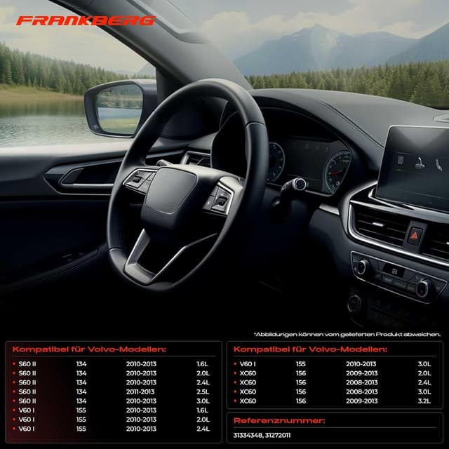 Detalle de Frankberg Fensterheberschalter vorne links (Ersatz) – kompatibel mit S60 II, V60 I und XC60