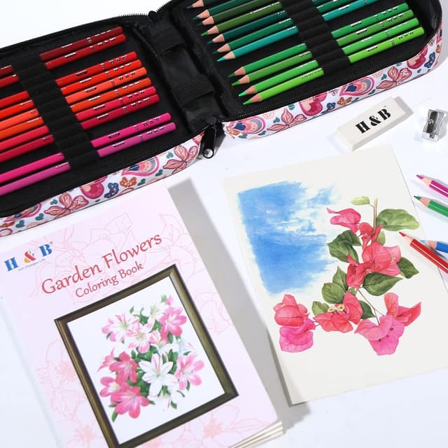 Thumbnail 5 de 72 Buntstifte Set mit Tasche ✏