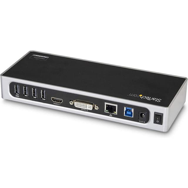 Detalle 2 de StarTech Docking Station USB 3.0 para dos monitores, 6 puertos USB