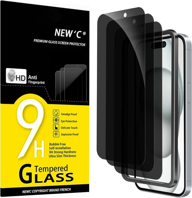 Detalle de NEW'C Sichtschutzfolie 9H für iPhone 16