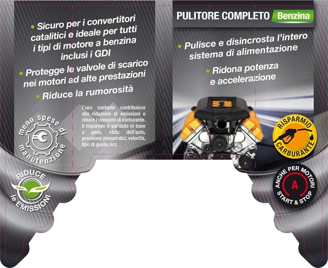 Detalle 2 de Arexons Additivo Pulitore Completo per Sistema di Alimentazione Benzina da 250 ml