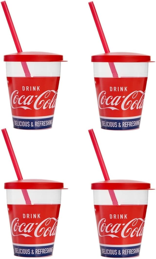 Detalle de Snips Coca-Cola Trinkgläser 0,385 L Set 4‑teilig