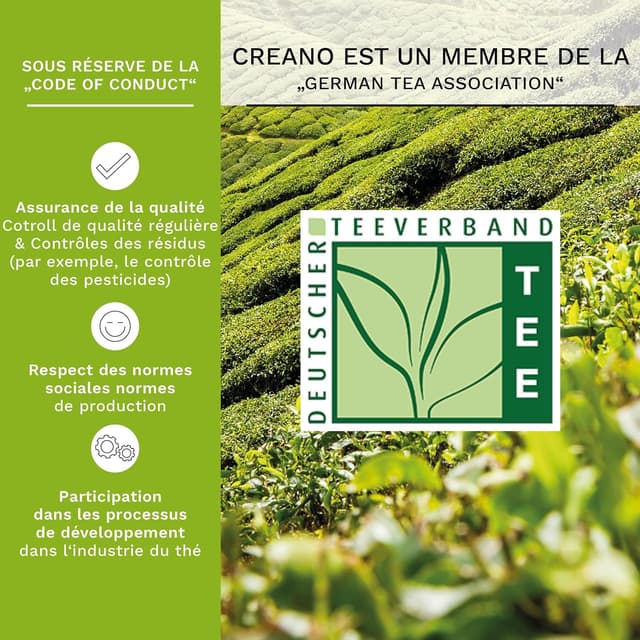 Thumbnail 4 de Creano Fleurs de Thé Verts 6 variétés