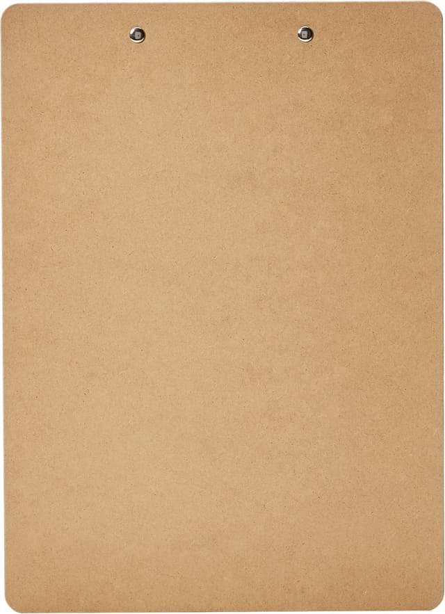 Detalle de Amazon Basics Hardboard Clipboard pack of 10