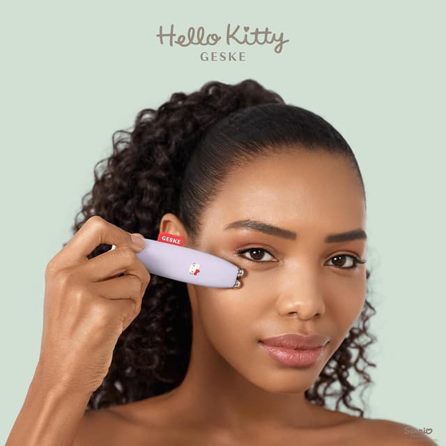 Detalle de GESKE x Hello Kitty SmartAppGuided™ MicroCurrent Face-Lift Pen 6 en 1
