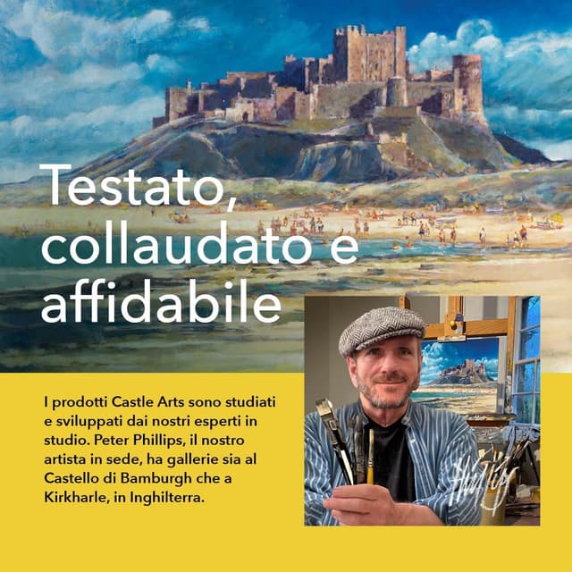 Detalle 2 de Castle Art Supplies set con zip da 72 matite colorate