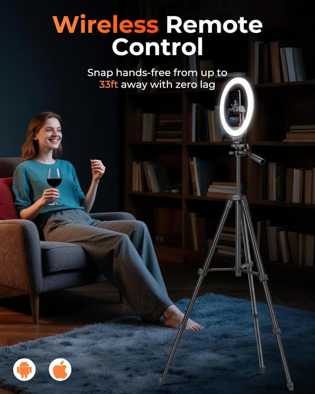 Detalle 2 de Sensyne 10" Ring Light for Phones